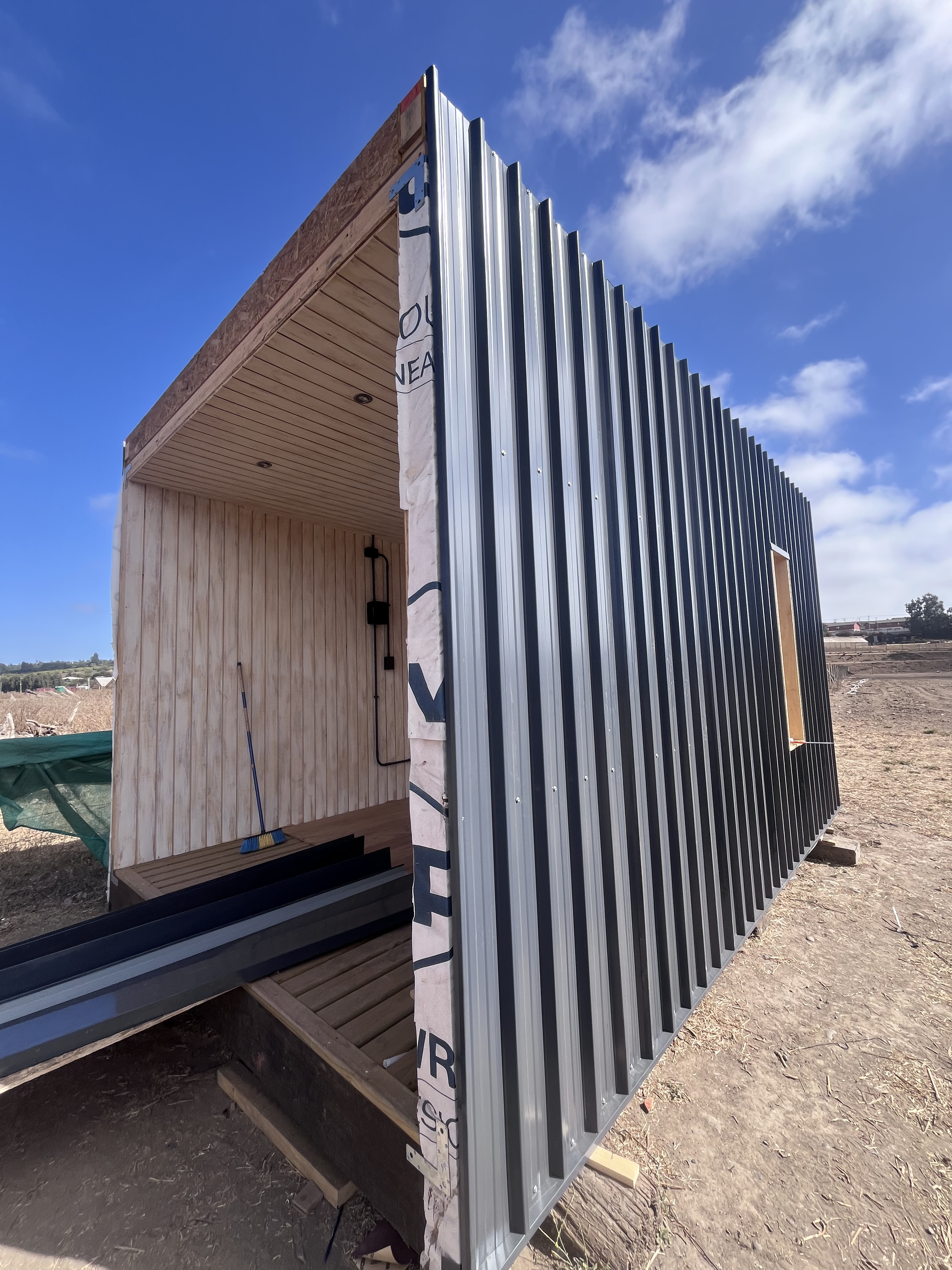 Módulo Modulab en construcción